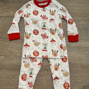 Noomie Christmas Themed Pajamas Sz 18-24